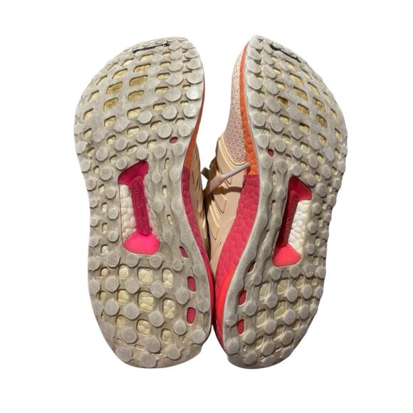 ADIDAS ULTRABOOST DNA W (LIEN BEIGE PINK ORANGE) SNEAKER SHOES SIZE 6 (FX7235) - Picture 6 of 10